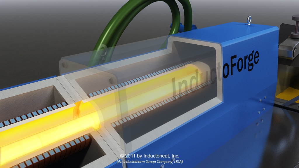 Inductoforge modular billet heating system