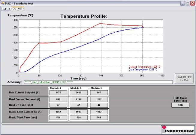 iHaz simulation software screen